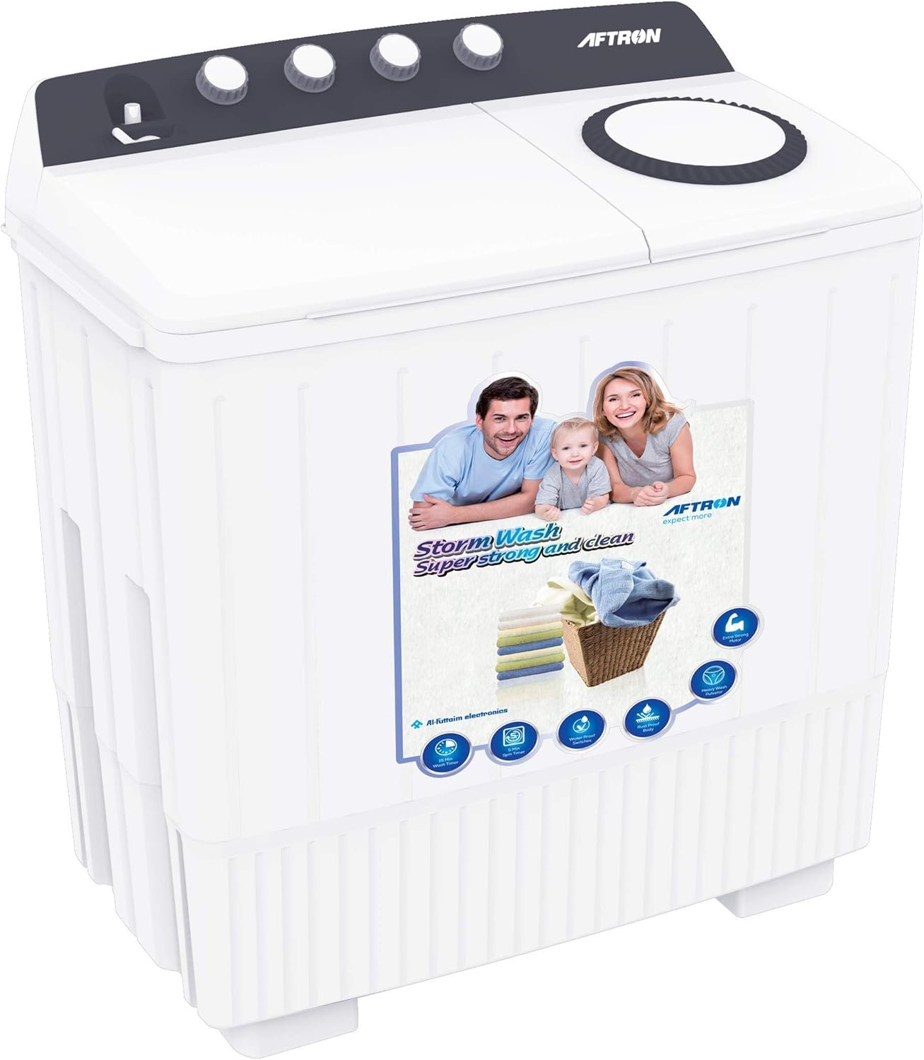 6294008207804 Semi Automatic Washing Machine